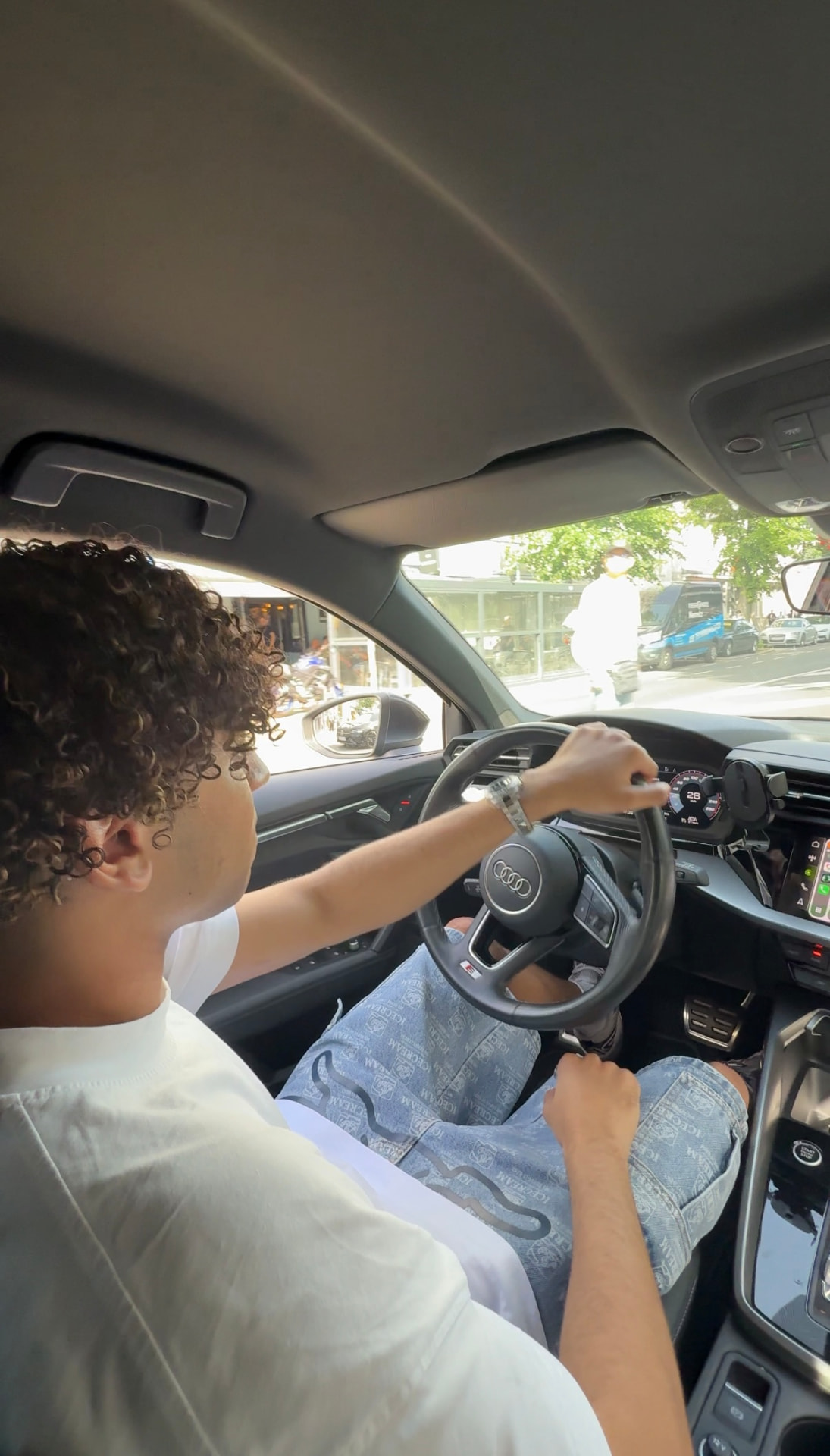 Rijden in de Audi